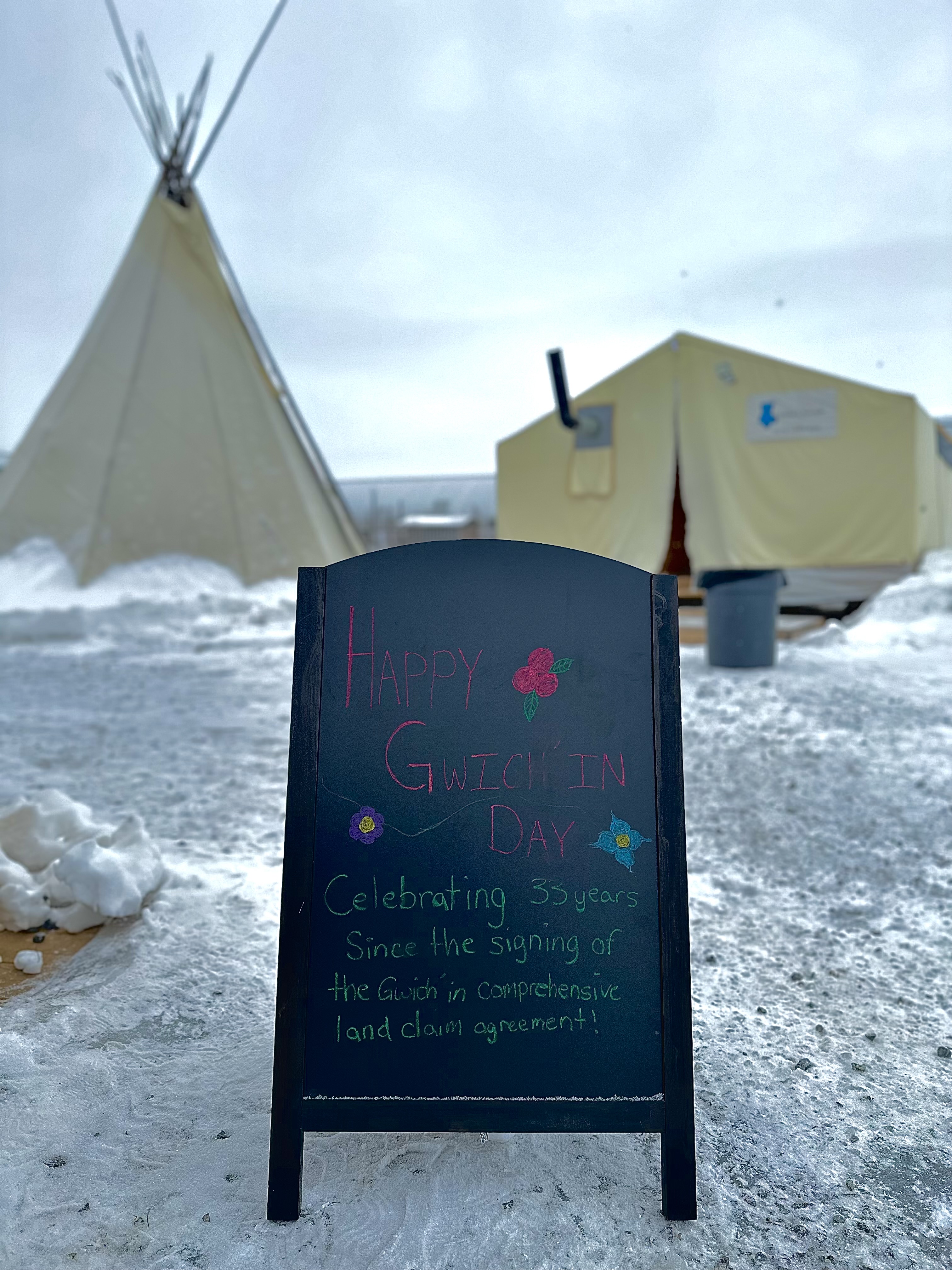 Gwich'in Day preparations are complete — everything’s set for the community to enjoy.